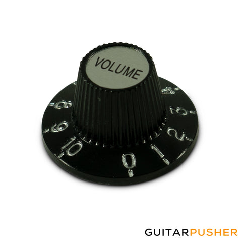 Kluson "Witch Hat" Metric Knob - Black