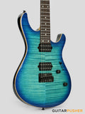 Leeky R-Series R25 S Style (Flamed Maple Top/Rosewood Fingerboard) - Blue Burst
