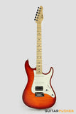 Leeky S-Series S15 S Style (Flamed Maple Top/Maple Fingerboard) - Fireburst