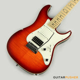 Leeky S-Series S15 S Style (Flamed Maple Top/Maple Fingerboard) - Fireburst