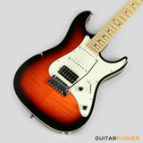 Leeky S-Series S15 S Style (Flamed Maple Top/Maple Fingerboard) - Fireburst Transblack