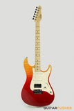 Leeky S-Series S25 Stratocaster (Flamed Maple Top/Maple Fingerboard) - Desert Gradient