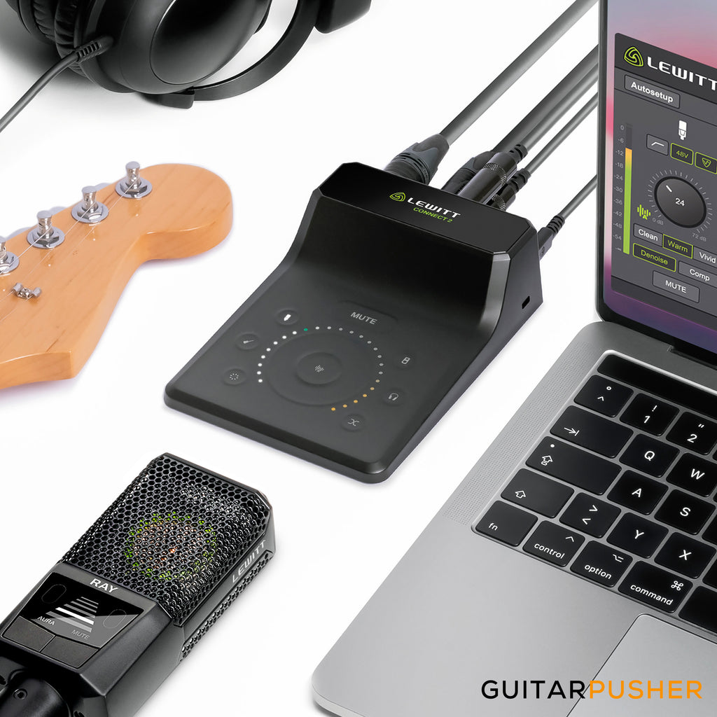 LEWITT CONNECT 2 USB-C Audio Interface – GuitarPusher