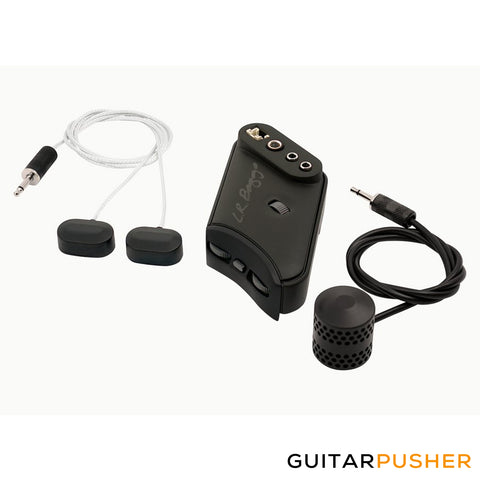 L.R. Baggs HiFi Duet High Fidelity Bridge Plate Transducer + Microphone Mixing Acoustic Guitar Pickup System w/ Soundhole Volume/Tone Control