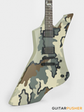 LTD James Hetfield Signature Snakebyte Camo Electric Guitar - Kuiu Camo Satin