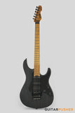 LTD SN-1000FR S-Style HSS Electric Guitar w/ Seymour Duncan Hot Strat Single Coil Pickups/Pegasus Humbucker Pickup & Floyd Rose 1000SE - Black Blast