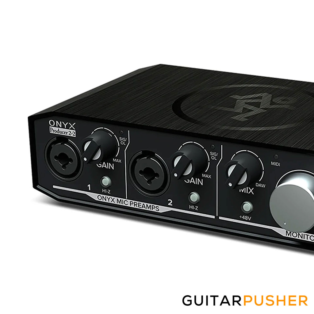 Mackie Onyx Producer 2.2 2x2 USB Audio Interface w/ MIDI – GuitarPusher