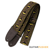 PRS Guitars Hootenanny Style 2" Guitar Strap - Yellow Birds