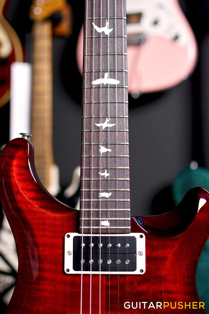 PRS Guitars USA Bolt-On CE 24 Fire Red Burst – GuitarPusher