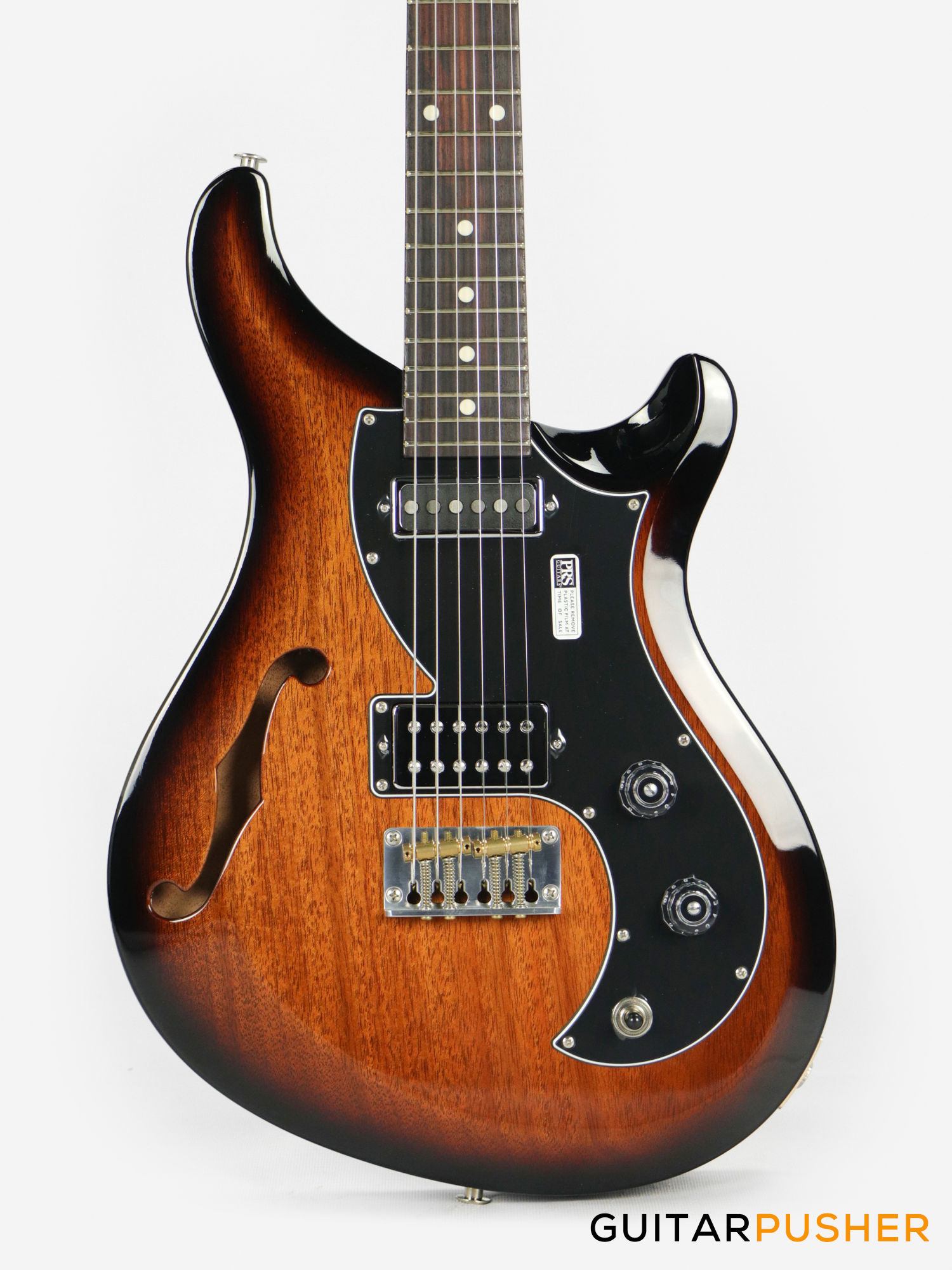 PRS Guitars USA S2 Vela Semi-Hollow - McCarty Tobacco Sunburst