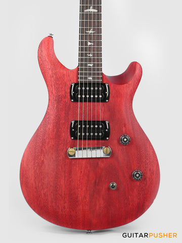 PRS Guitars SE Bolt-On CE 24 Standard Satin Stoptail Electric Guitar (Vintage Cherry)