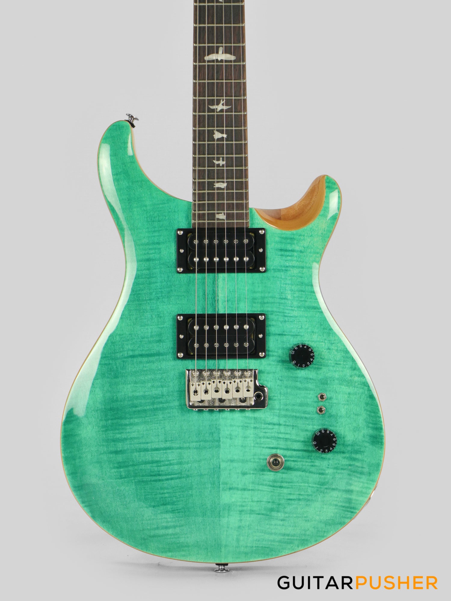 PRS Guitars SE Custom 24-08 Electric Guitar (Turquoise) – GuitarPusher