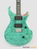 PRS Guitars SE Custom 24 Quilt Electric Guitar (Turquoise)