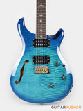 PRS Guitars SE Custom 24 Semi-Hollow Piezo Electric Guitar (Lake Blue)