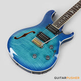 PRS Guitars SE Custom 24 Semi-Hollow Piezo Electric Guitar (Lake Blue)