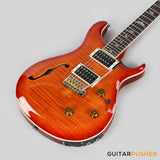 PRS Guitars SE Custom 24 Semi-Hollow Piezo Electric Guitar (Vintage Sunburst)