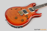 PRS Guitars SE Custom 24 Semi-Hollow Piezo Electric Guitar (Vintage Sunburst)