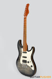 Sire S7FM Alder S-Style w/ Flamed Maple Top Electric Guitar (2023) - Transblack