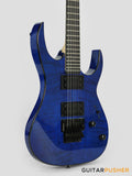 S by Solar SB4.6FRFBL-E Flame Blue Electric Guitar w/ Floyd Rose