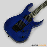 S by Solar SB4.6FRFBL-E Flame Blue Electric Guitar w/ Floyd Rose