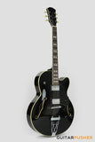 Sire H7F Maple Hollowbody Electric Guitar - Black (2024)