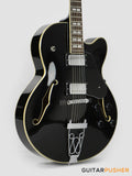 Sire H7F Maple Hollowbody Electric Guitar - Black (2024)