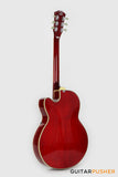 Sire H7F Maple Hollowbody Electric Guitar - See Through Red (2024)