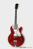 Sire H7F Maple Hollowbody Electric Guitar - See Through Red (2024)