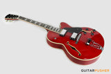 Sire H7F Maple Hollowbody Electric Guitar - See Through Red (2024)