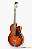 Sire H7F Maple Hollowbody Electric Guitar - Tobacco Burst (2024)