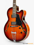Sire H7F Maple Hollowbody Electric Guitar - Tobacco Burst (2024)