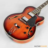 Sire H7F Maple Hollowbody Electric Guitar - Tobacco Burst (2024)