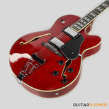 Sire H7F Maple Hollowbody Electric Guitar - See Through Red (2024)