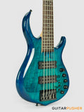 Sire M5 Swamp Ash 5-String Bass with Premium Gig Bag - Transblue (2023)
