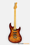 Sire S10 HSS Alder S-Style Electric Guitar - Natural Burst (2024)
