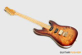 Sire S10 HSS Alder S-Style Electric Guitar - Natural Burst (2024)