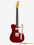 Sire T7TM Mahogany w/ Swamp Ash Top T-Style Electric Guitar - See Through Red (2024)