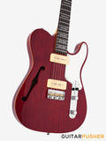 Sire T7TM Mahogany w/ Swamp Ash Top T-Style Electric Guitar - See Through Red (2024)
