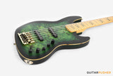 Sire V10 Swamp Ash 5-String Bass - Transparent Green Satin (2024)