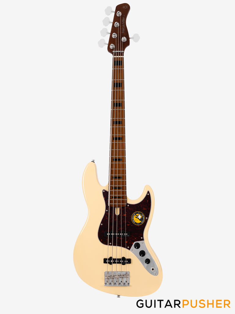 Sire V5 Alder 5-string Jazz Bass - Vintage White (2023) – GuitarPusher