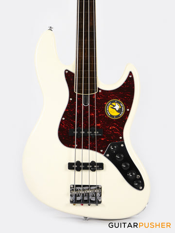 Sire V7 Alder 4-String Antique White (2023) - FRETLESS