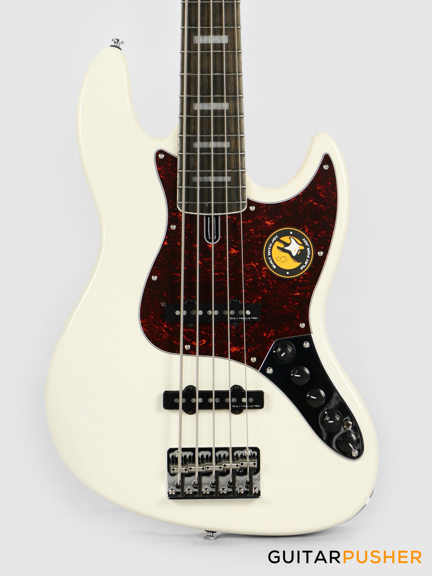 Sire V7 Alder 5-String JB Bass Antique White (2023) – GuitarPusher