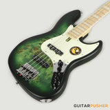 Sire V7 Swamp Ash Reissue 4-String Bass - Transparent Green Satin (2024)