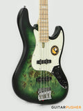 Sire V7 Swamp Ash Reissue 4-String Bass - Transparent Green Satin (2024)