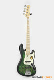 Sire V7 Swamp Ash Reissue 5-String Bass - Transparent Green Satin (2024)