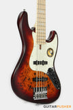 Sire V7 Swamp Ash Reissue 5-String Bass - Tobacco Sunburst Satin (2024)