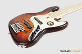 Sire V7 Swamp Ash Reissue 5-String Bass - Tobacco Sunburst Satin (2024)