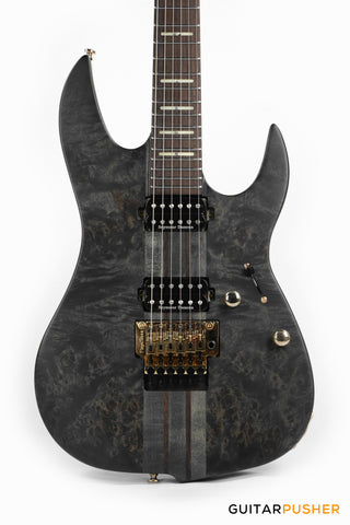 Sire X10 Alder Modern Electric Guitar w/ Floydrose 1000 Series - Transparent Black Satin (2024)