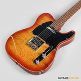 Soloking MT-1 FM Artisan with Solid Flame Top in Honeyburst