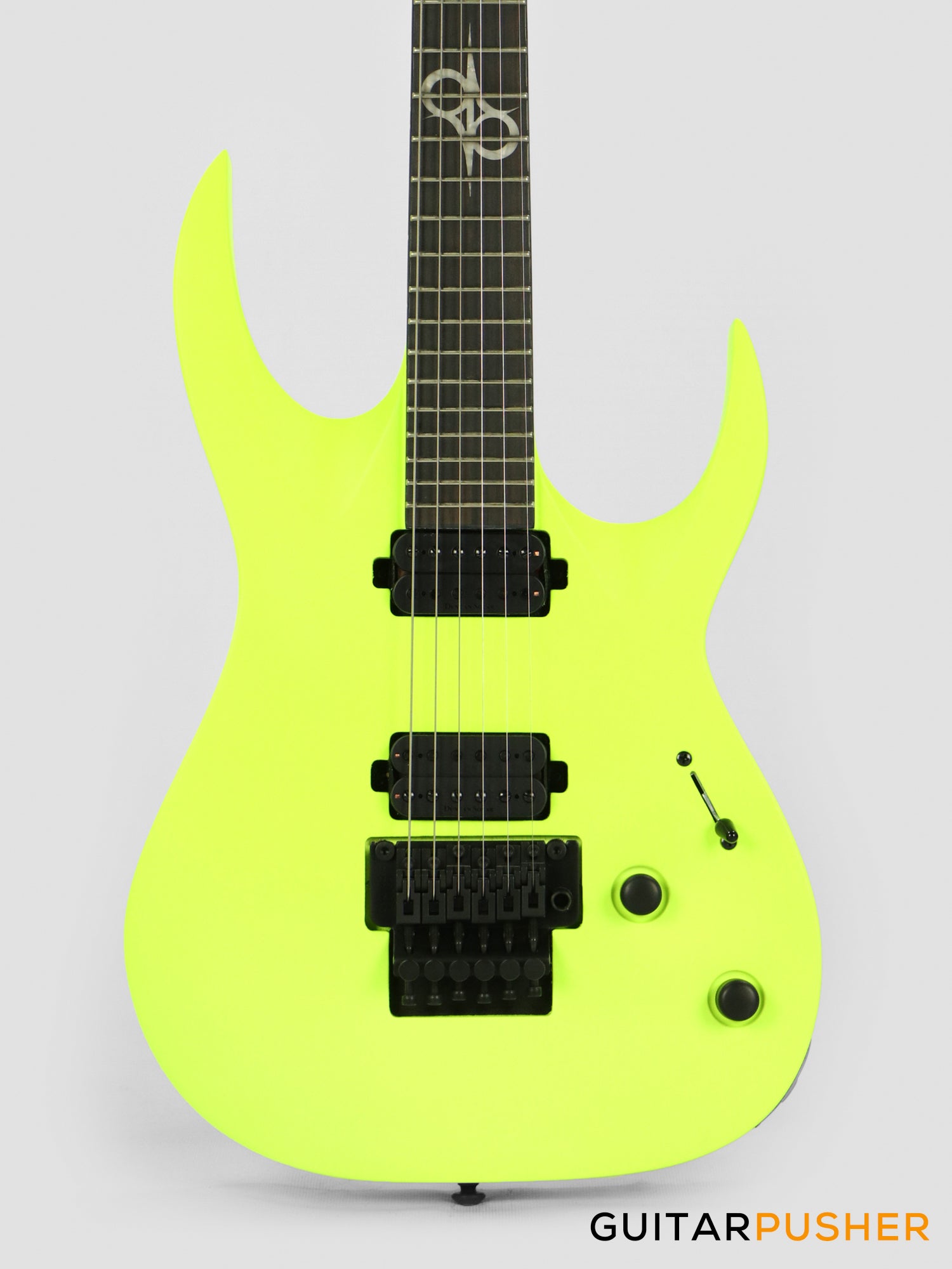 Solar Guitars A2.6FR LN Lemon Neon Matte Electric Guitar w/ Floyd